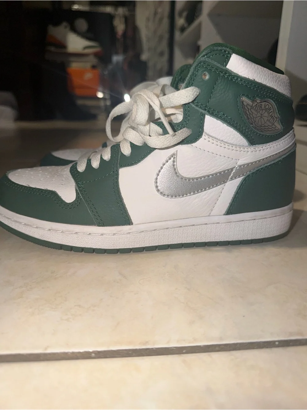 Nike Air Jordan 1 Retro High OG Gorge Green  6.5M